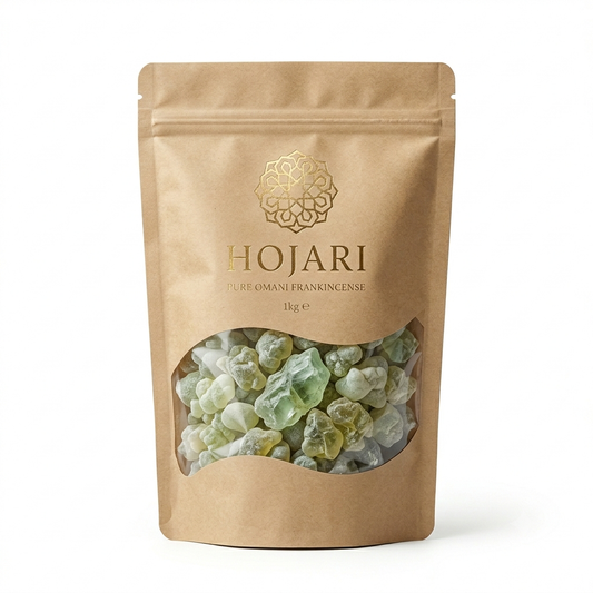 HOJARI Premium Royal Omani Frankincense - 1kg Family Size